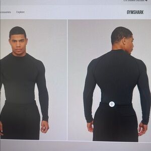 Gymshark physique Gray Long Sleeve Tshirt